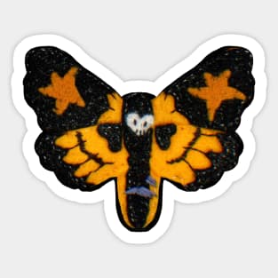 Death’s Head Hawkmoth But Make It Cuter Sticker